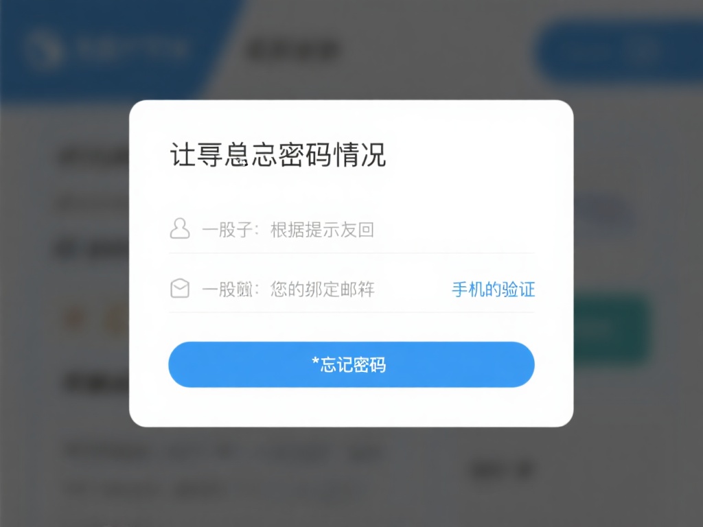 必威betway登录问题汇总与解决方法详解 针对忘记密码的情况,可以通过点击*“忘记密码”*选