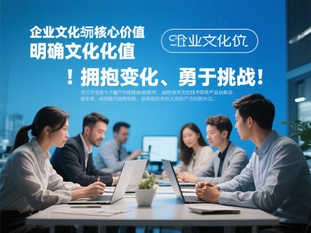 明确企业文化核心价值
企业文化的价值引导作用体现
